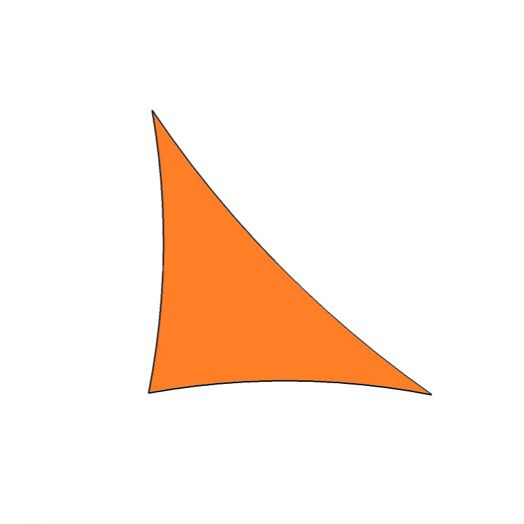 Right Triangle Shade Sail